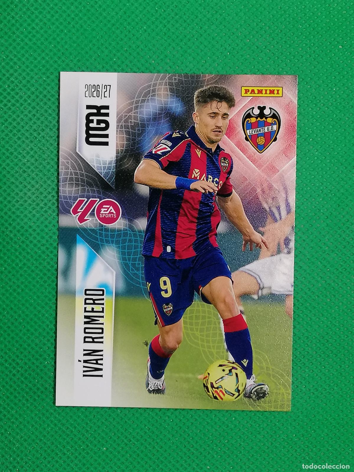 Cromos de f&uacute;tbol: 214 IVAN ROMERO LEVANTE ⚽ MEGACRACKS LIGA 2026 2027 26 27 ⚽