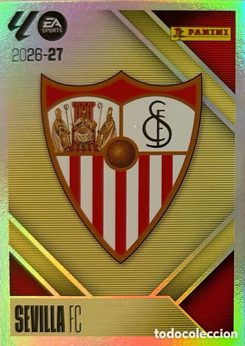 Football Stickers: 1.- Escudo (SEVILLA) - COLECCIONES ESTE 2026/27 (PANINI)