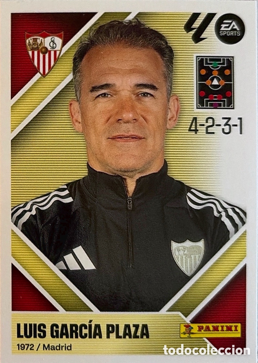 Football Stickers: 2.- Luis Garc&iacute;a (SEVILLA) - COLECCIONES ESTE 2026/27 (PANINI)