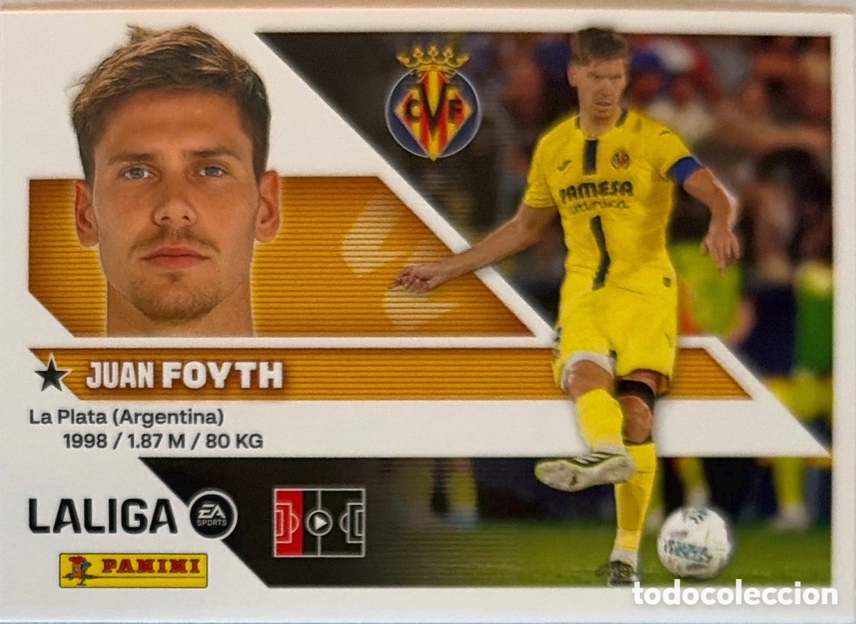 Cromos de Futebol: 7A.- Foyth (VILLARREAL) - COLECCIONES ESTE 2026/27 (PANINI)