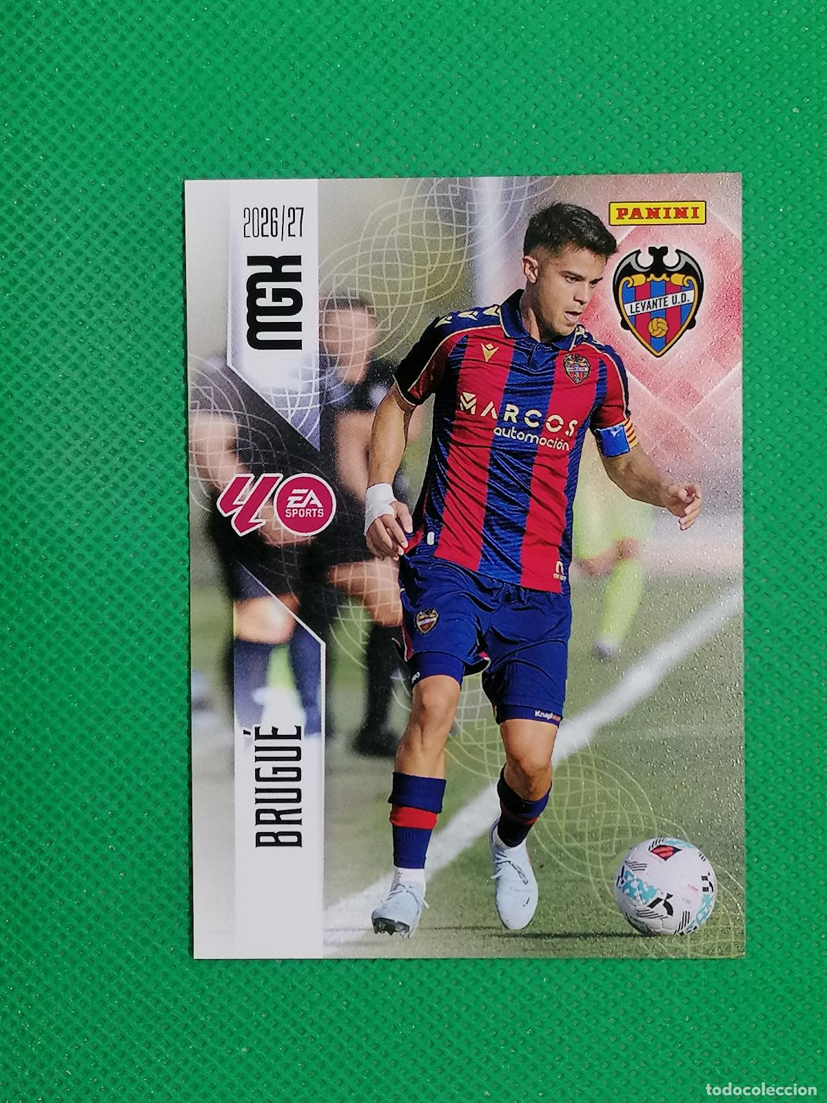 Cromos de f&uacute;tbol: 213 BRUGUE LEVANTE ⚽ MEGACRACKS LIGA 2026 2027 26 27 ⚽