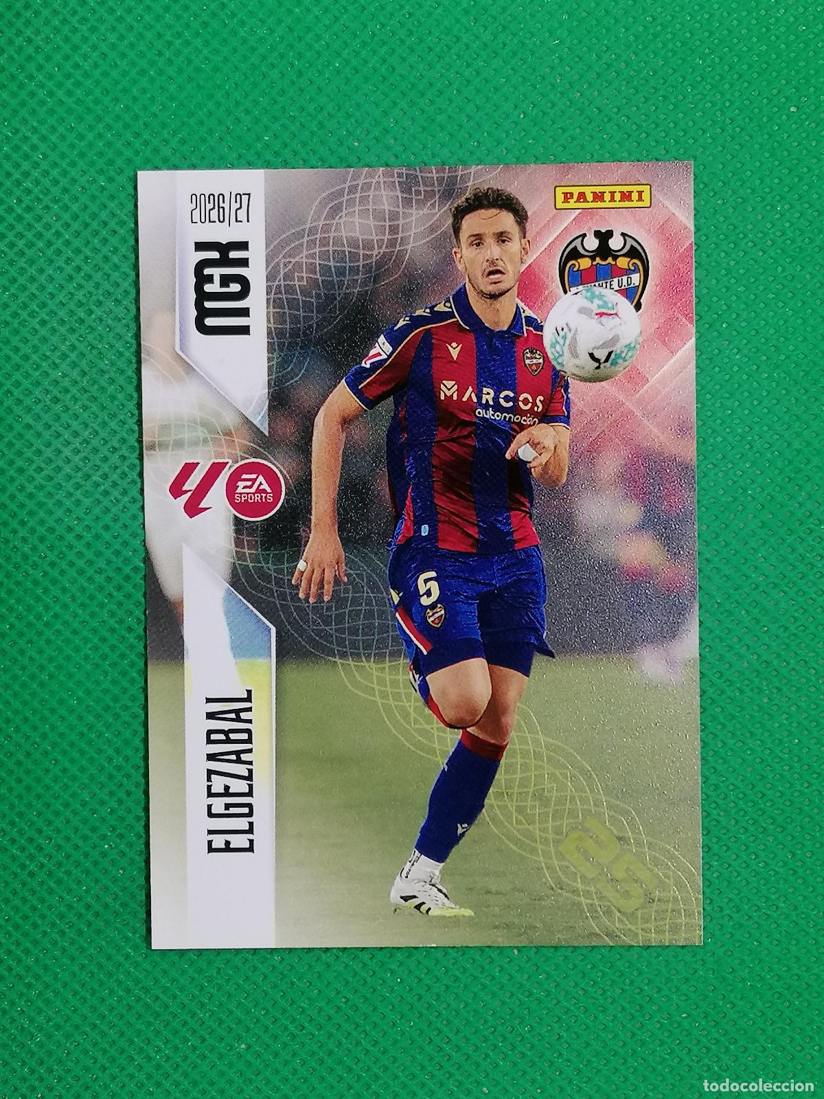 Cromos de f&uacute;tbol: 204 ELGEZABAL LEVANTE ⚽ MEGACRACKS LIGA 2026 2027 26 27 ⚽
