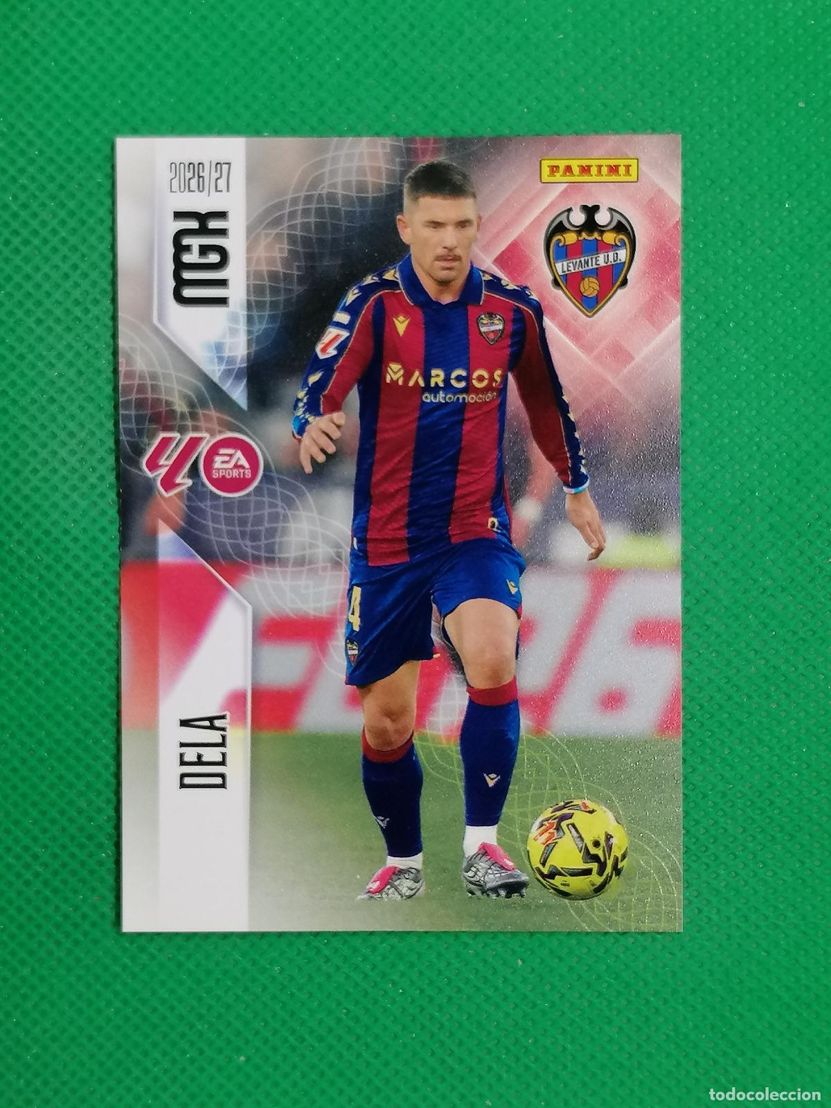 Cromos de f&uacute;tbol: 203 DELA LEVANTE ⚽ MEGACRACKS LIGA 2026 2027 26 27 ⚽