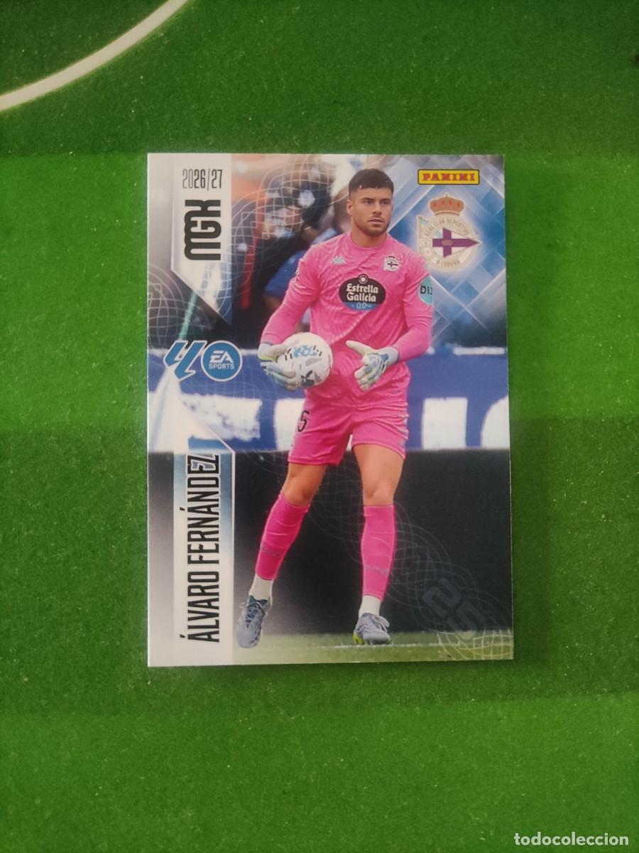 Cromos de f&uacute;tbol: 128 &Aacute;lvaro Fern&aacute;ndez Deportivo de la Coru&ntilde;a Megacracks 2026/27 26/27