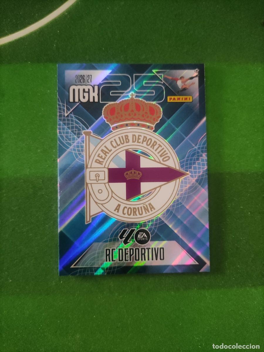 Cromos de f&uacute;tbol: 127 Escudo Deportivo de la Coru&ntilde;a Megacracks 2026/27 26/27