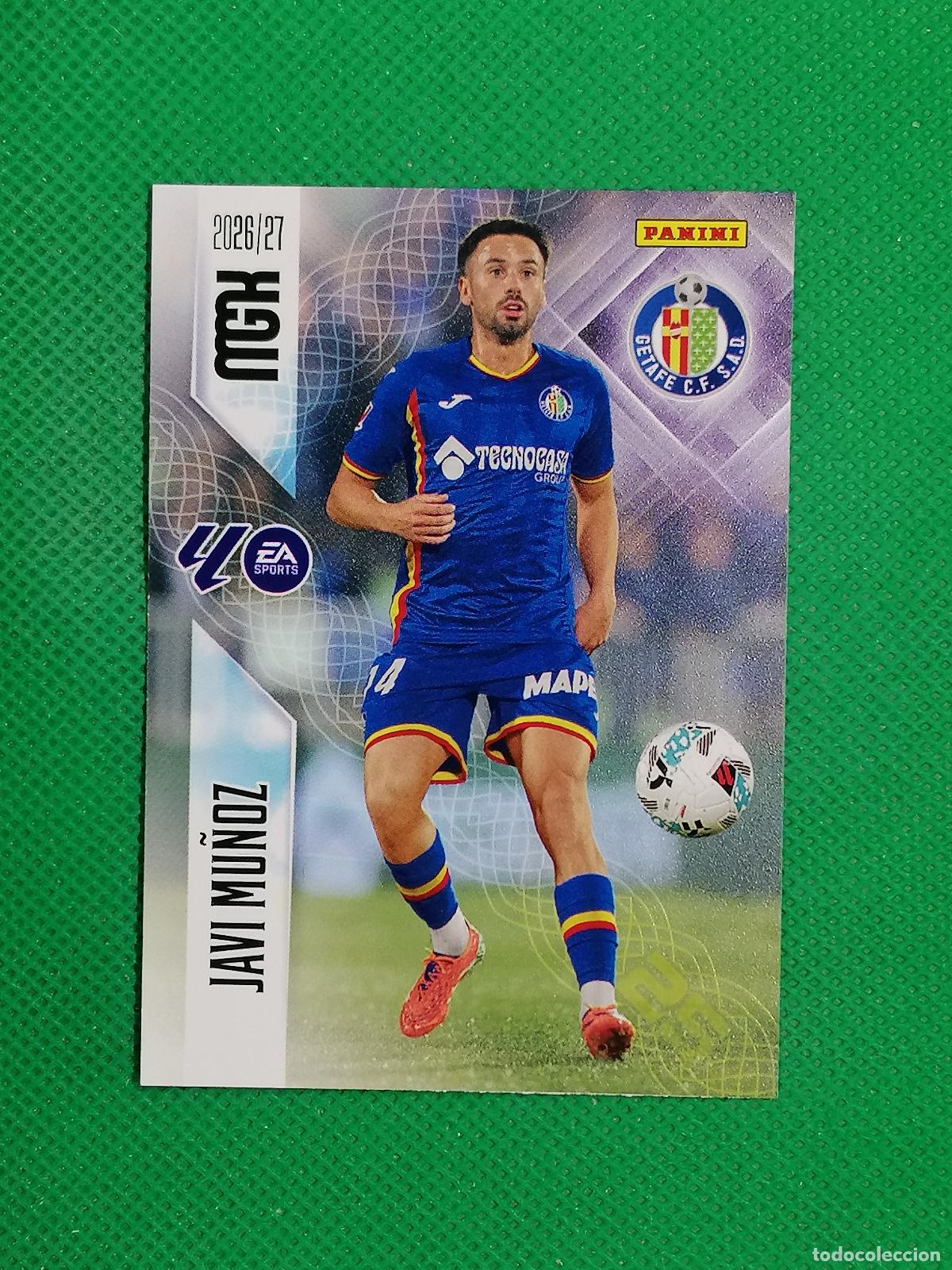 Cromos de f&uacute;tbol: 191 JAVI MU&Ntilde;OZ GETAFE ⚽ MEGACRACKS LIGA 2026 2027 26 27 ⚽