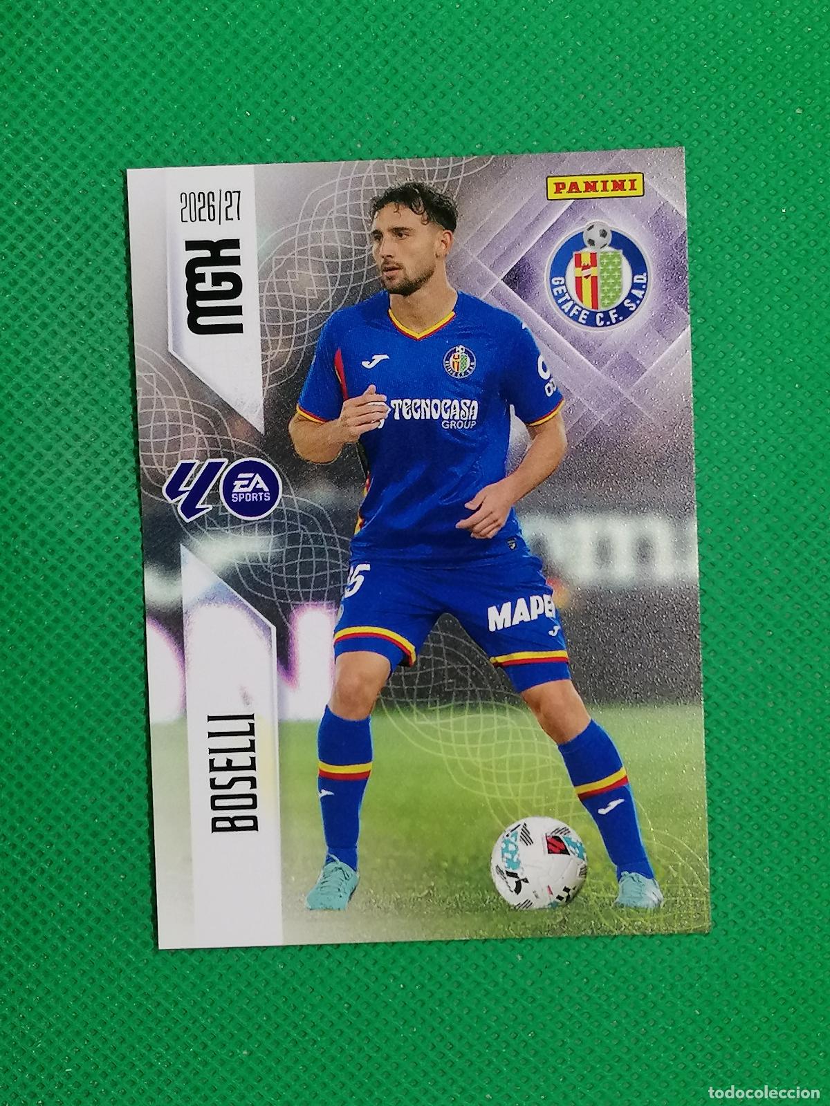 Cromos de f&uacute;tbol: 186 BOSELLI GETAFE ⚽ MEGACRACKS LIGA 2026 2027 26 27 ⚽