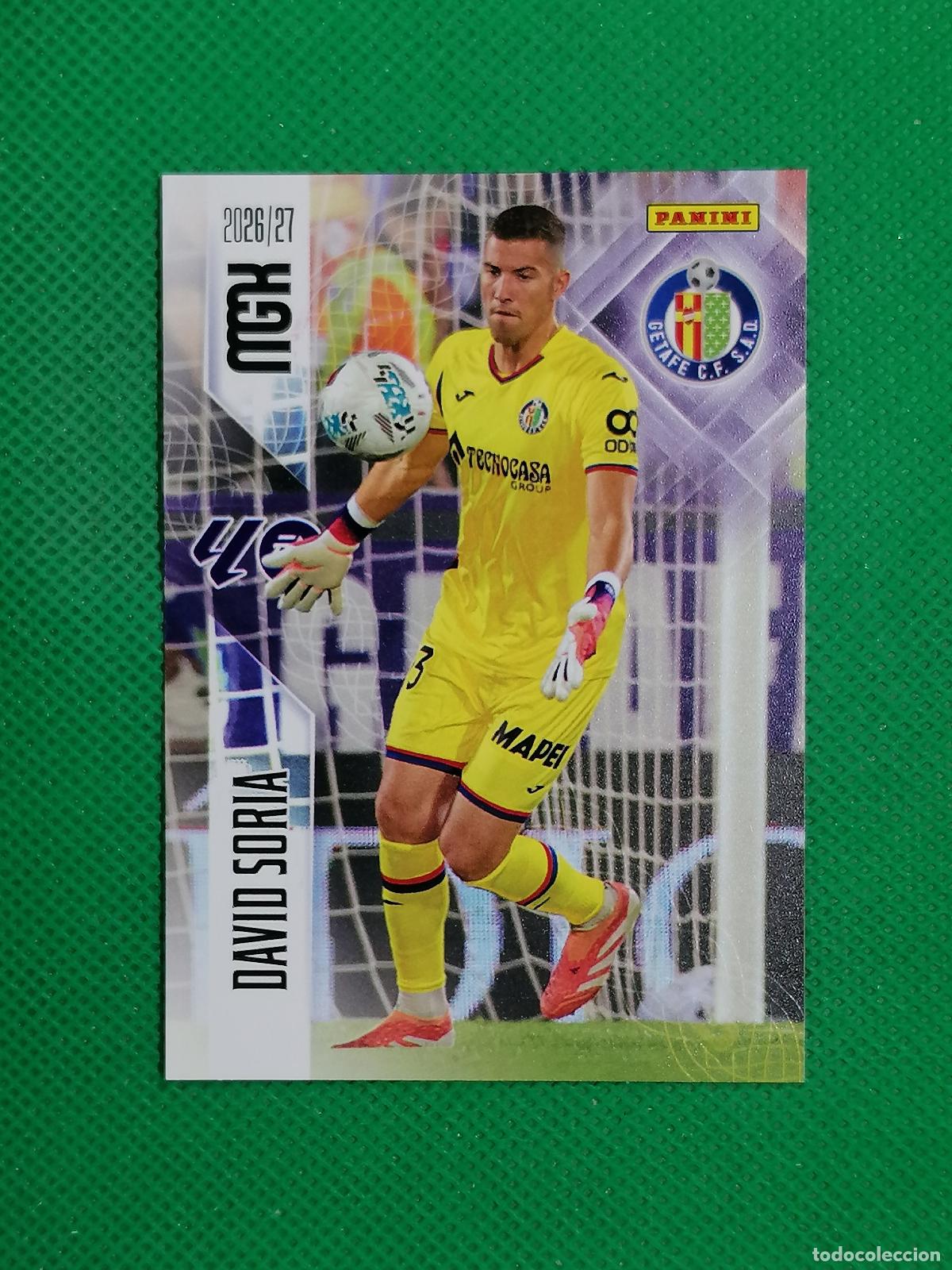 Cromos de f&uacute;tbol: 182 DAVID SORIA GETAFE ⚽ MEGACRACKS LIGA 2026 2027 26 27 ⚽