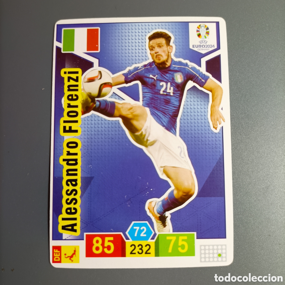 Cromos de f&uacute;tbol: ADRENALYN UEFA EURO 2024 ALEMANIA (ITALIA) ALESSANDRO FLORENZIO