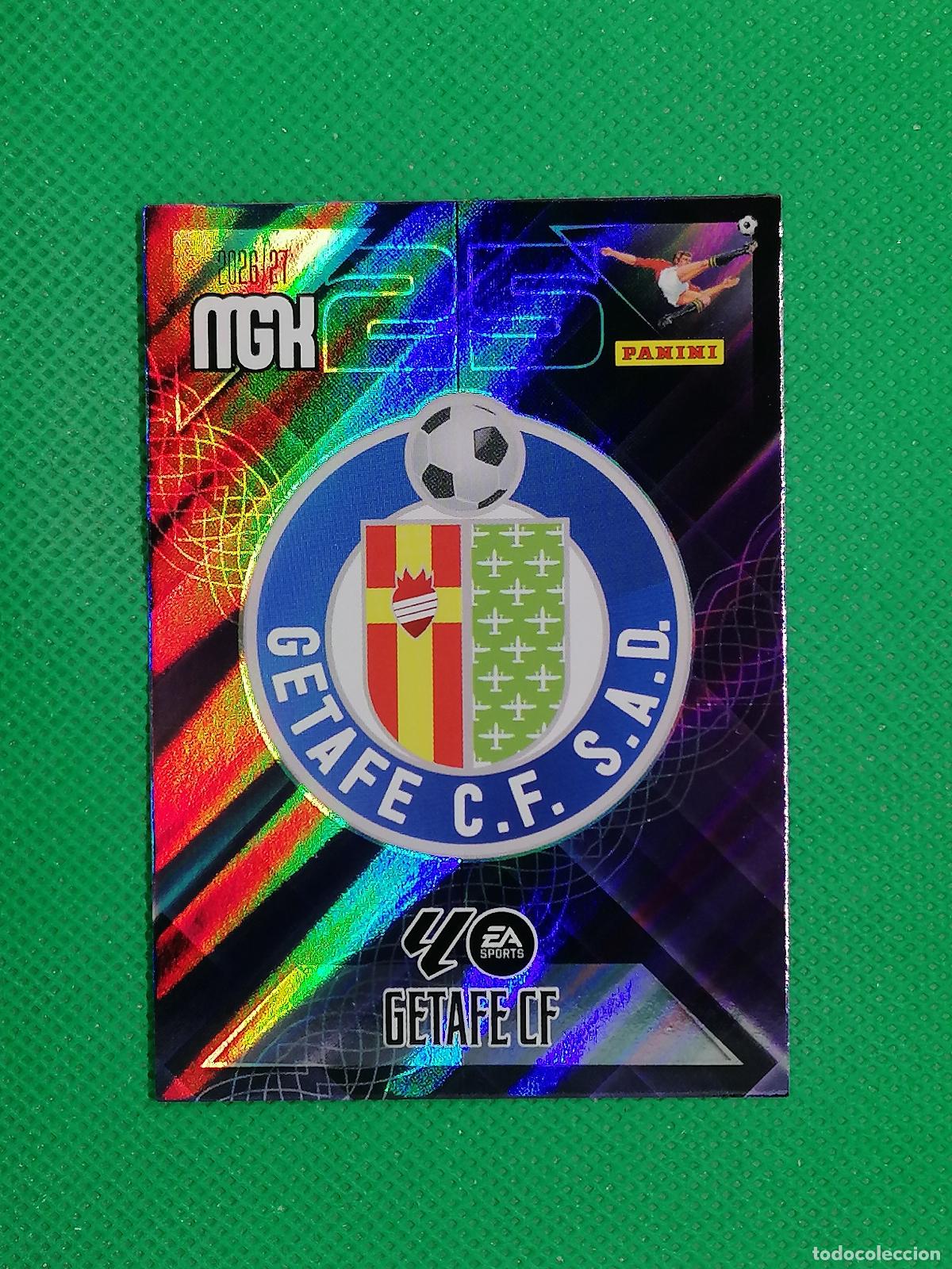 Cromos de f&uacute;tbol: 181 ESCUDO GETAFE ⚽ MEGACRACKS LIGA 2026 2027 26 27 ⚽