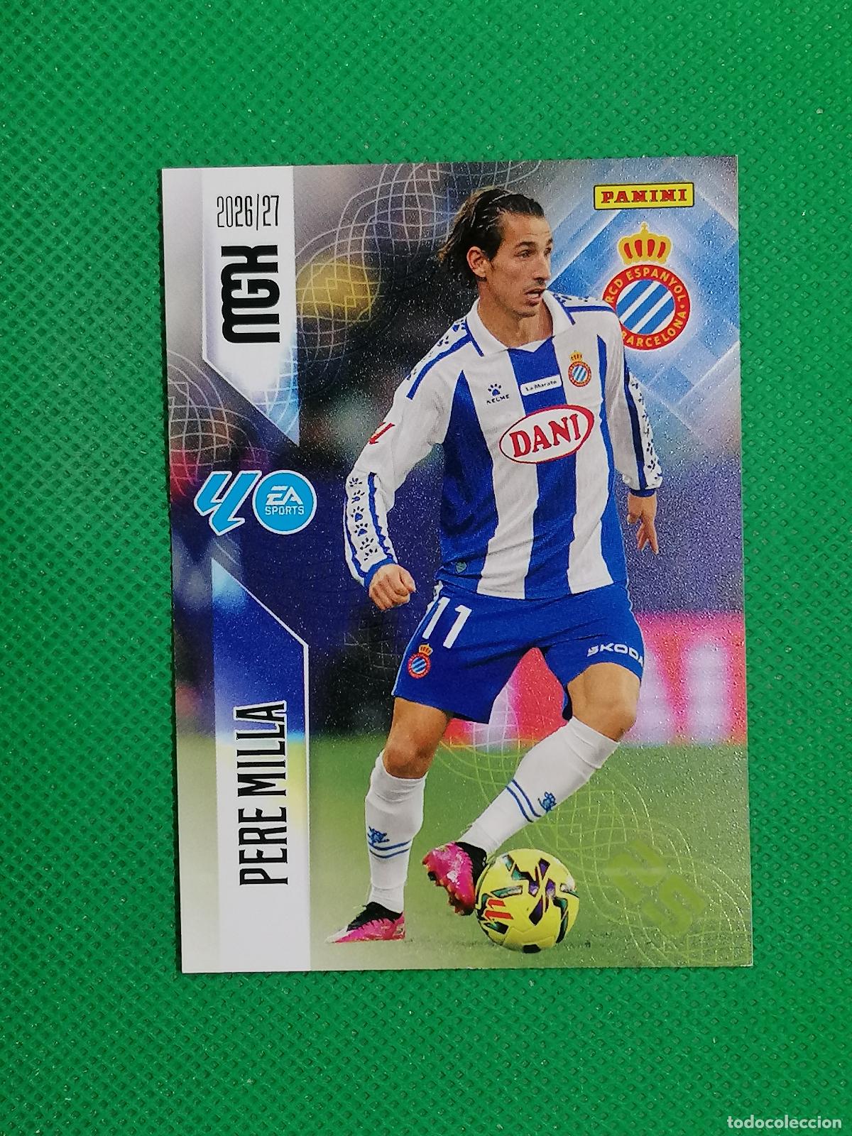 Cromos de f&uacute;tbol: 180 PERE MILLA ESPANYOL ⚽ MEGACRACKS LIGA 2026 2027 26 27 ⚽
