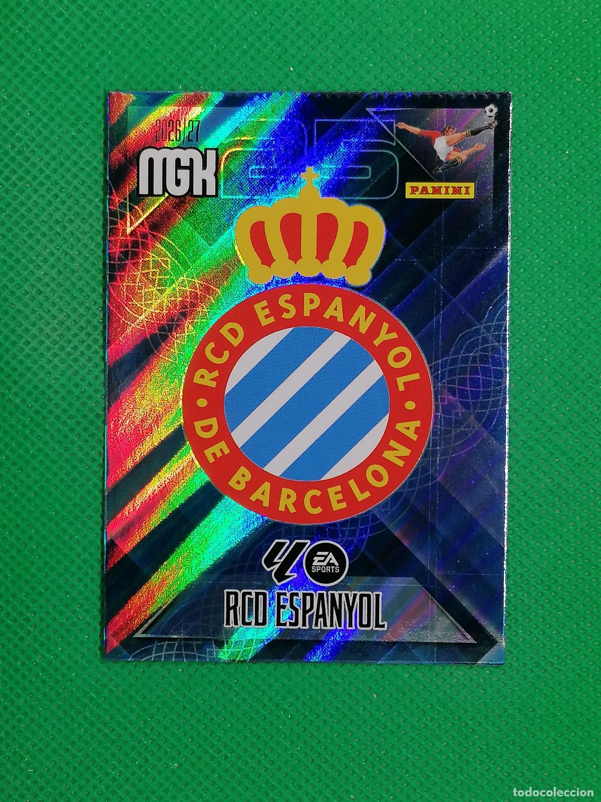 Cromos de f&uacute;tbol: 163 ESCUDO ESPANYOL ⚽ MEGACRACKS LIGA 2026 2027 26 27 ⚽