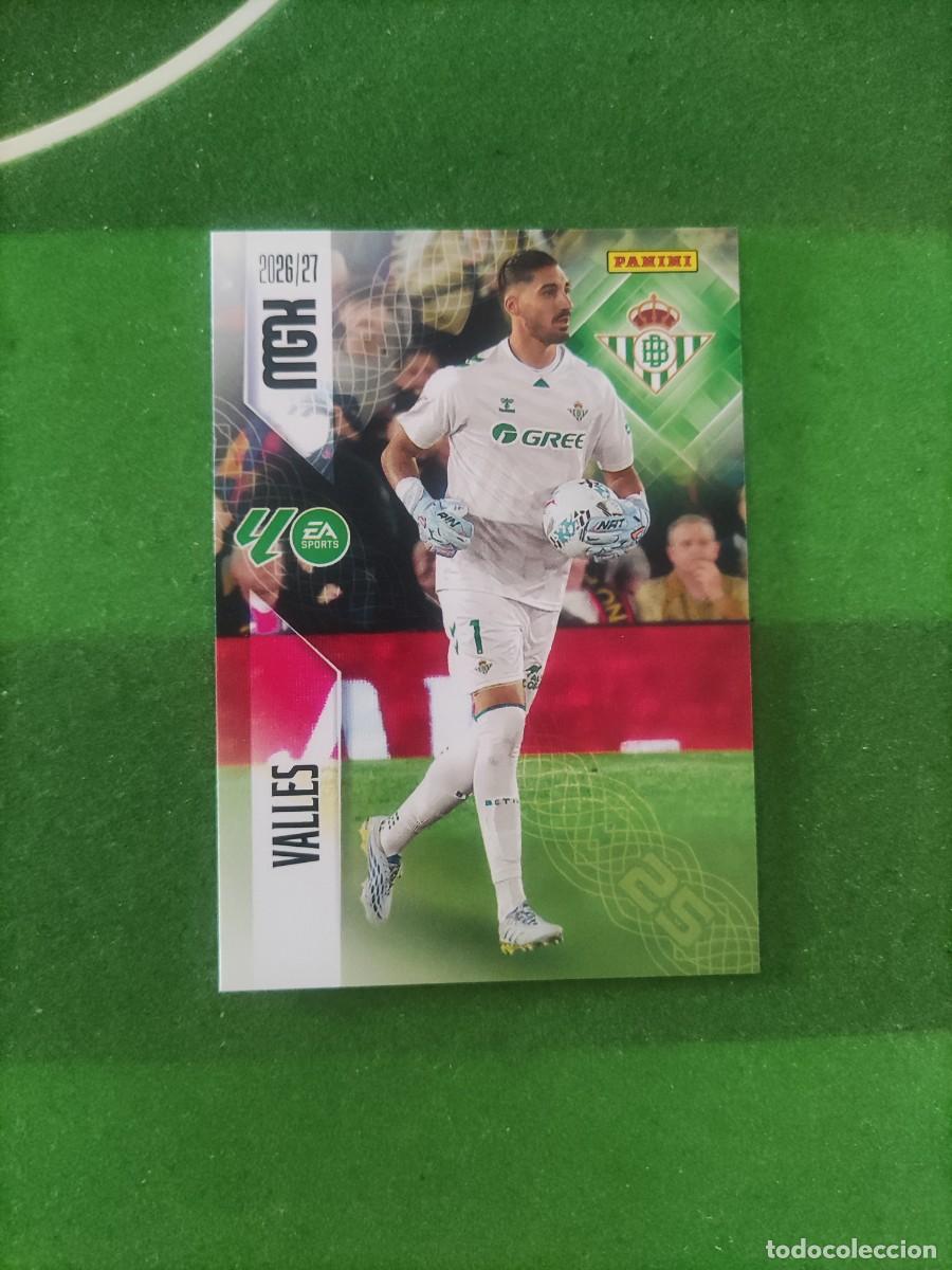 Cromos de f&uacute;tbol: 92 Valles Betis Megacracks 2026/27 26/27