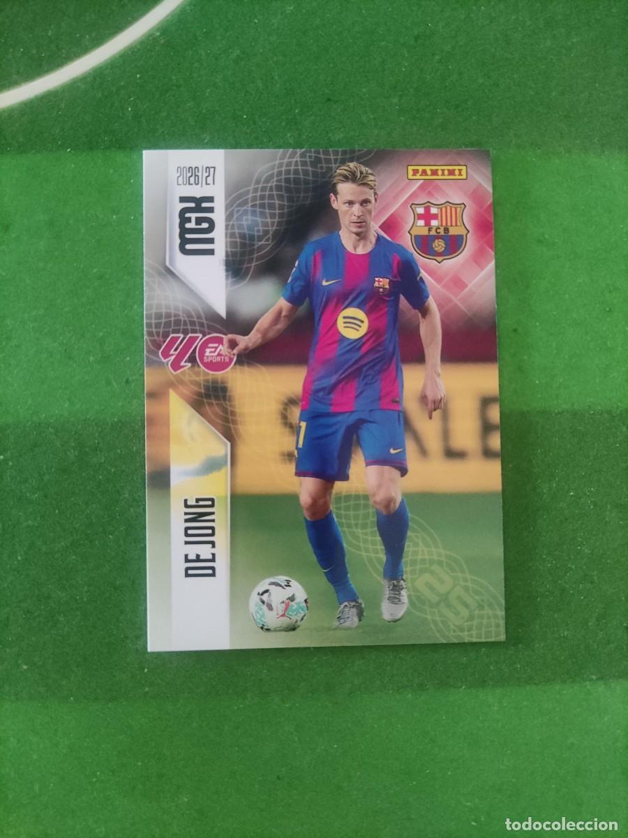 Cartes &agrave; collectionner de Football: 82 De Jong Barcelona Megacracks 2026/27 26/27