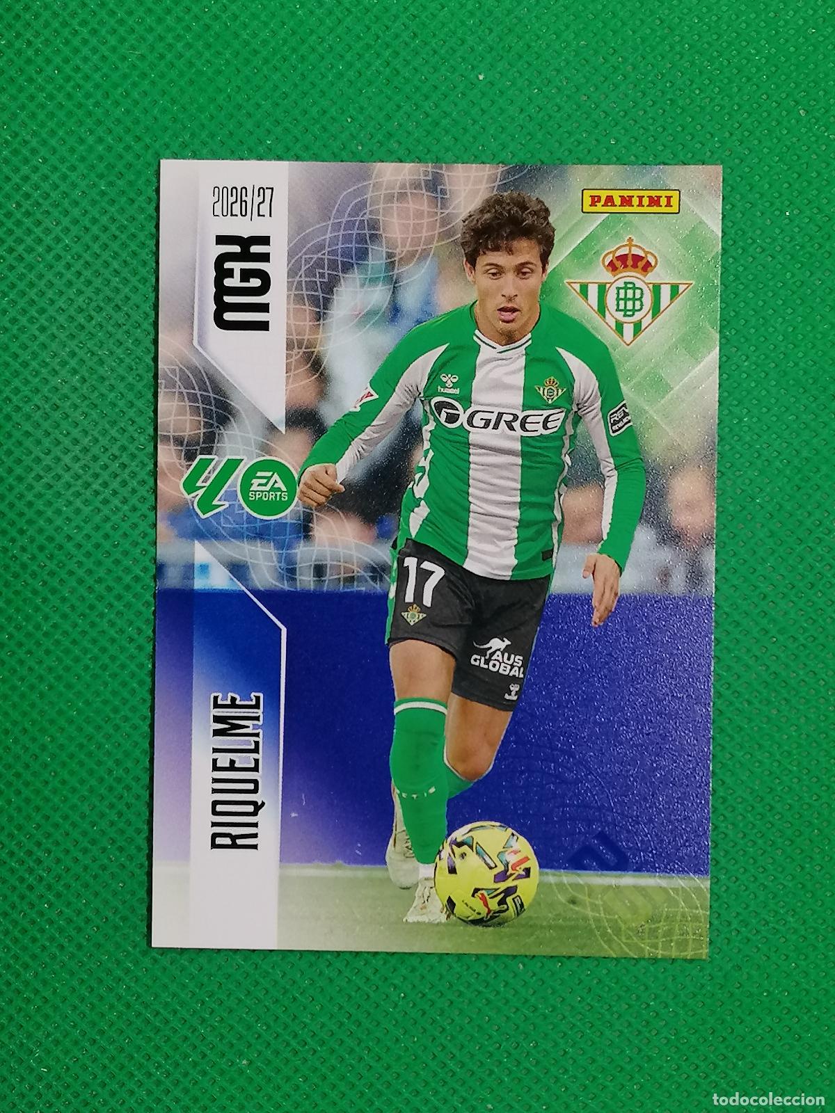 Cromos de f&uacute;tbol: 105 RIQUELME BETIS ⚽ MEGACRACKS LIGA 2026 2027 26 27 ⚽