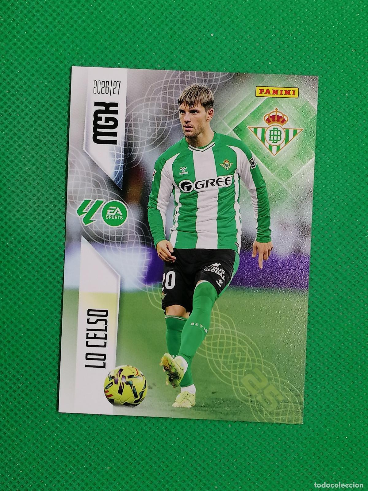 Cromos de f&uacute;tbol: 103 LO CELSO BETIS ⚽ MEGACRACKS LIGA 2026 2027 26 27 ⚽