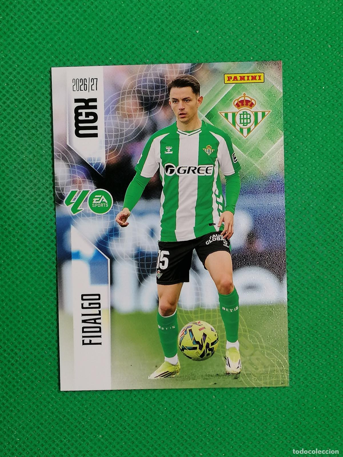 Cromos de f&uacute;tbol: 101 FIDALGO BETIS ⚽ MEGACRACKS LIGA 2026 2027 26 27 ⚽