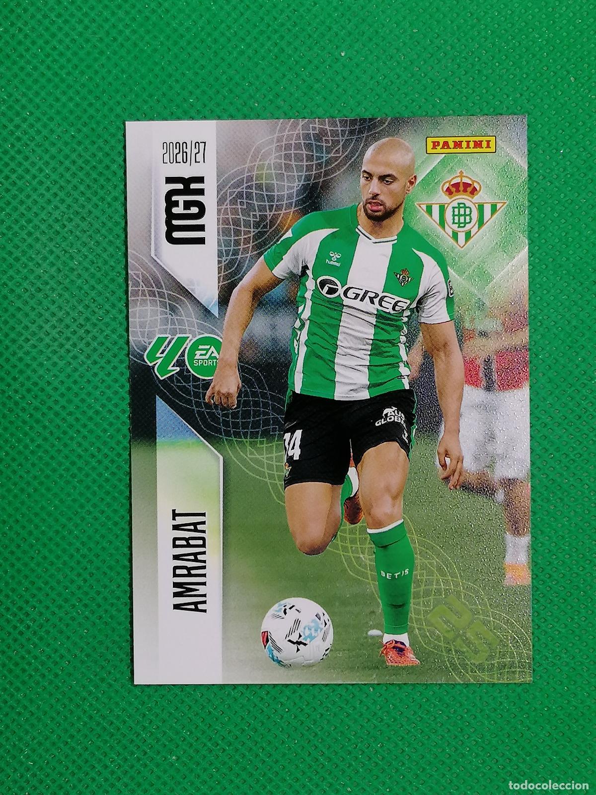 Cromos de f&uacute;tbol: 100 AMRABAT BETIS ⚽ MEGACRACKS LIGA 2026 2027 26 27 ⚽