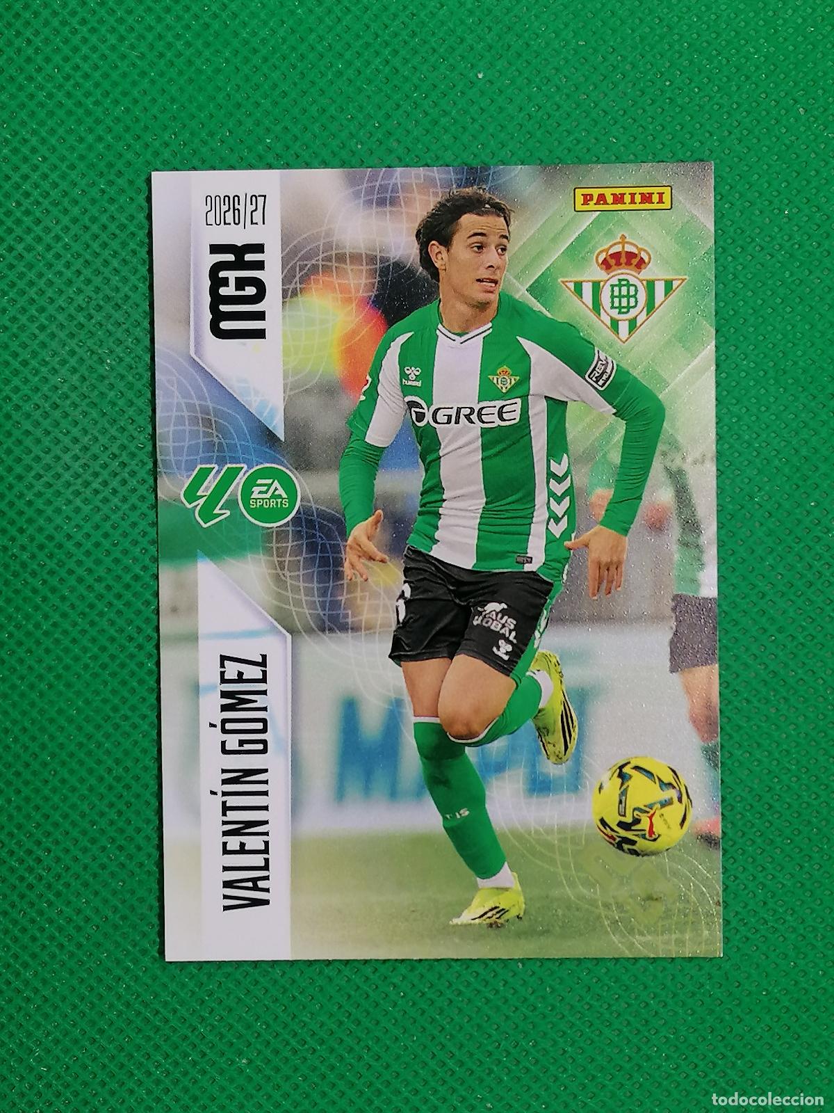 Cromos de f&uacute;tbol: 98 VALENTIN GOMEZ BETIS ⚽ MEGACRACKS LIGA 2026 2027 26 27 ⚽