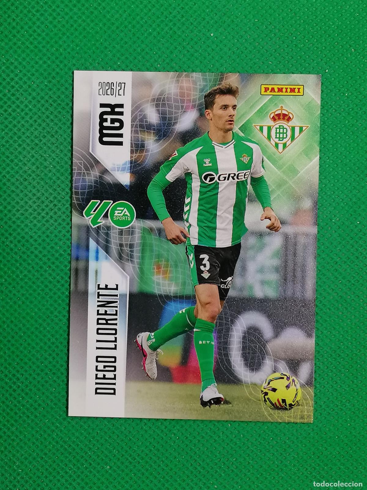 Cromos de f&uacute;tbol: 96 DIEGO LLORENTE BETIS ⚽ MEGACRACKS LIGA 2026 2027 26 27 ⚽