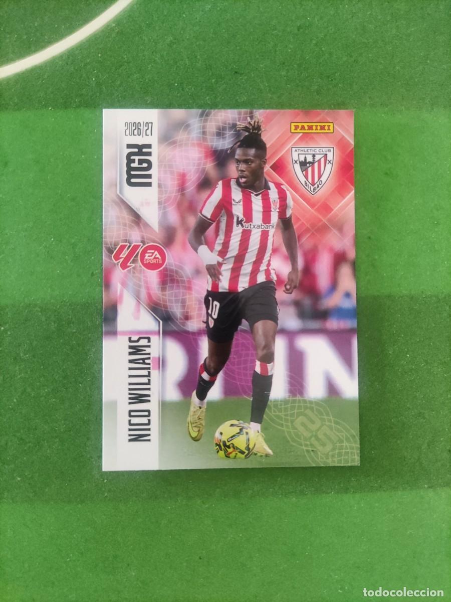 Fu&szlig;ball-Sticker: 54 Nico Williams Athletic Club Bilbao Megacracks 2026/27 26/27