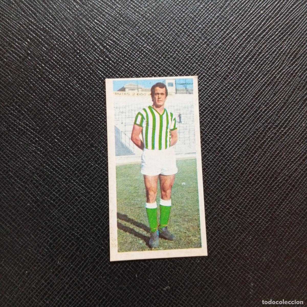 Fu&szlig;ball-Sticker: DEL POZO REAL BETIS ESTE 1975 1976 CROMO FUTBOL LIGA 75 76 - DESPEGADO - A197 PG442