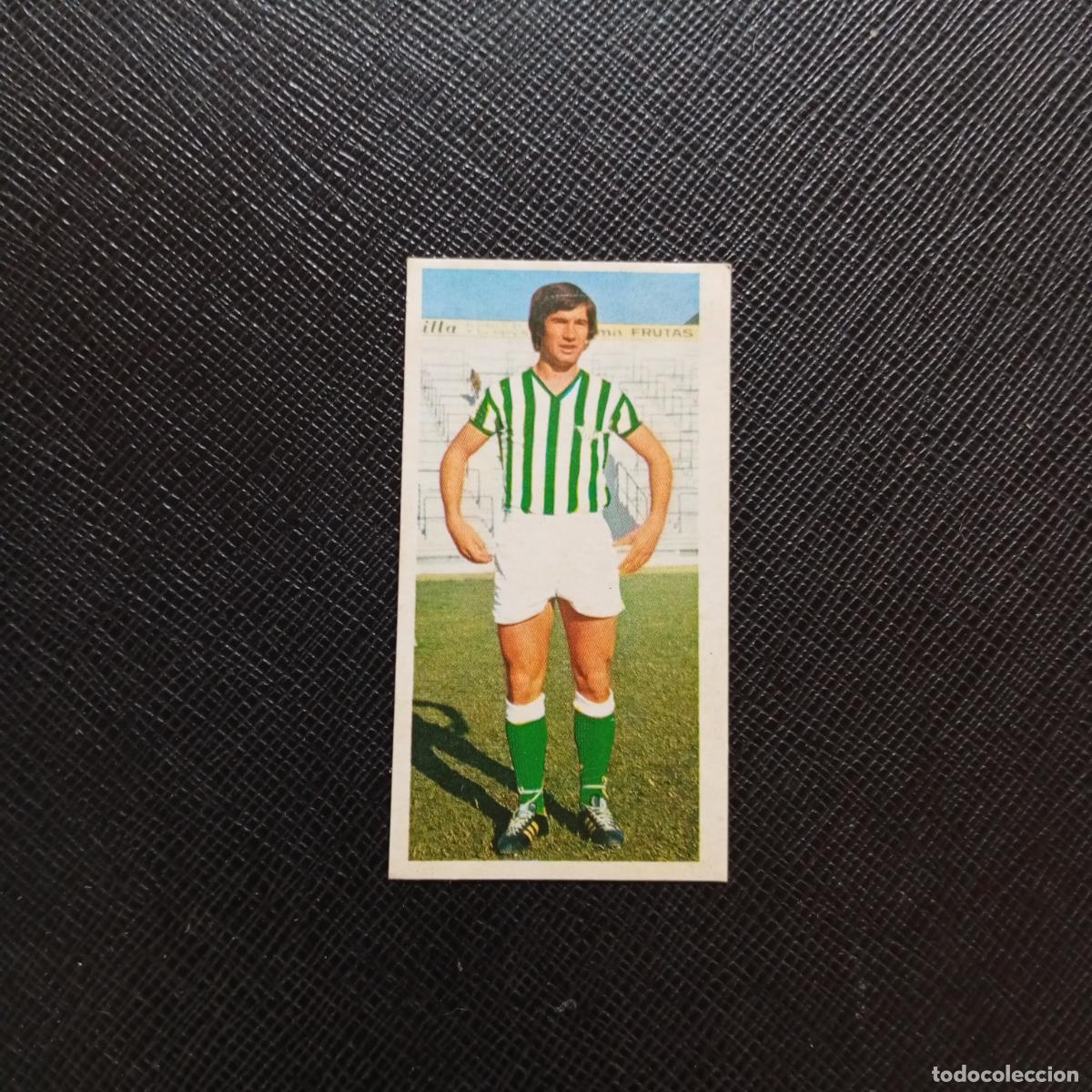 Cromos de f&uacute;tbol: LOPEZ REAL BETIS ESTE 1975 1976 CROMO FUTBOL LIGA 75 76 - DESPEGADO - A197 PG442