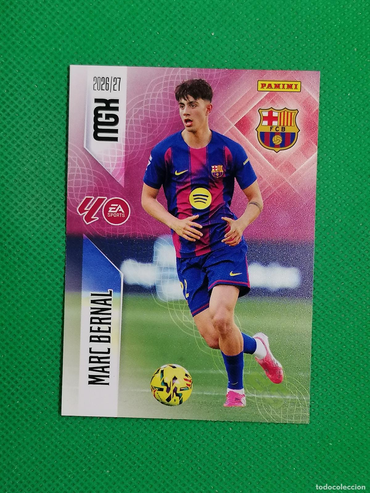 Cromos de f&uacute;tbol: 83 MARC BERNAL BARCELONA ⚽ MEGACRACKS LIGA 2026 2027 26 27 ⚽