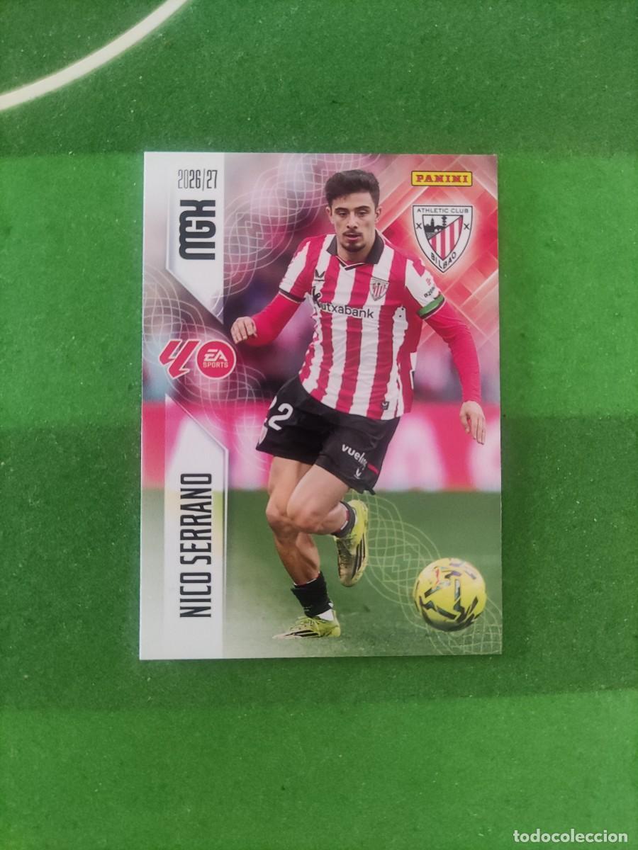 Cromos de f&uacute;tbol: 49 Nico Serrano Athletic Club Bilbao Megacracks 2026/27 26/27