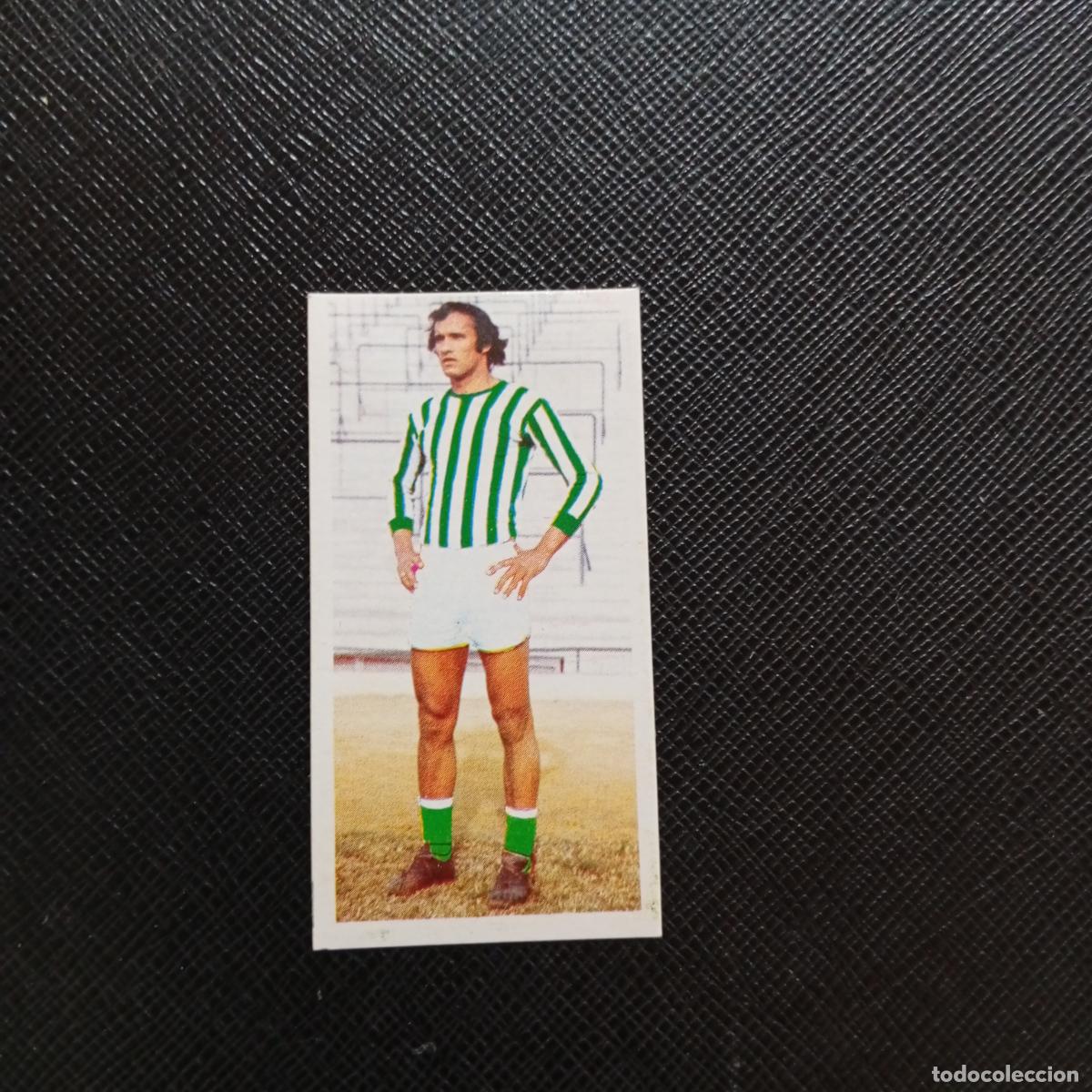 Cromos de f&uacute;tbol: MENDIETA REAL BETIS ESTE 1975 1976 CROMO FUTBOL LIGA 75 76 - DESPEGADO - A197 PG487