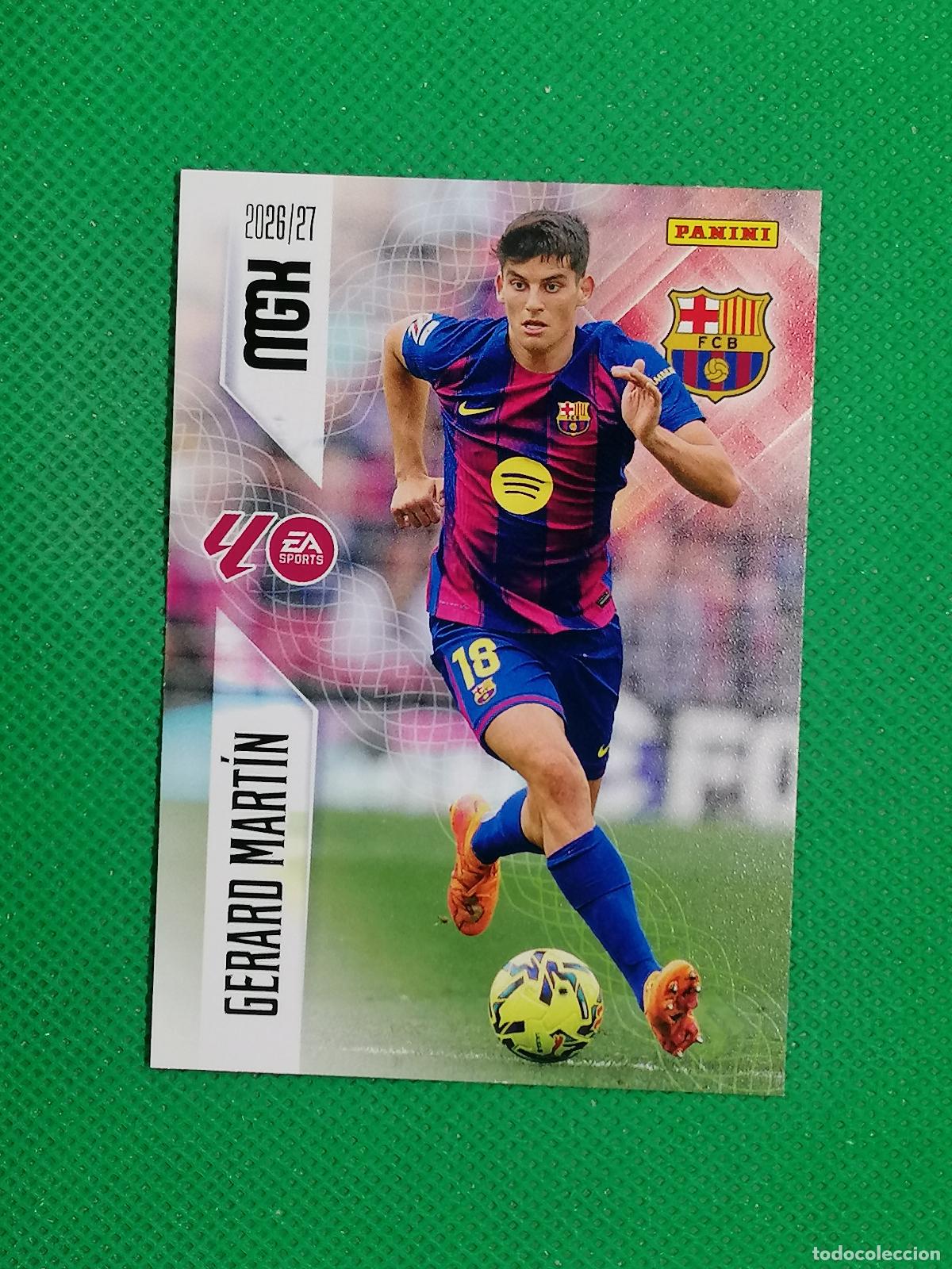 Cromos de f&uacute;tbol: 77 GERARD MARTIN BARCELONA ⚽ MEGACRACKS LIGA 2026 2027 26 27 ⚽