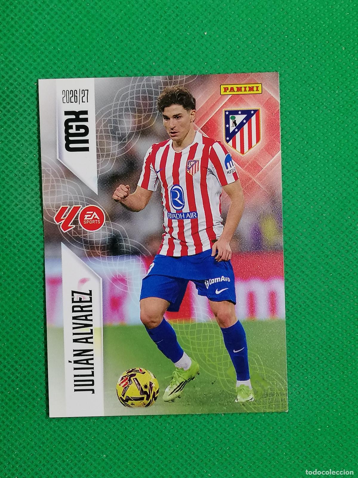 Cromos de f&uacute;tbol: 71 JULIAN ALVAREZ ATLETICO DE MADRID ⚽ MEGACRACKS LIGA 2026 2027 26 27 ⚽