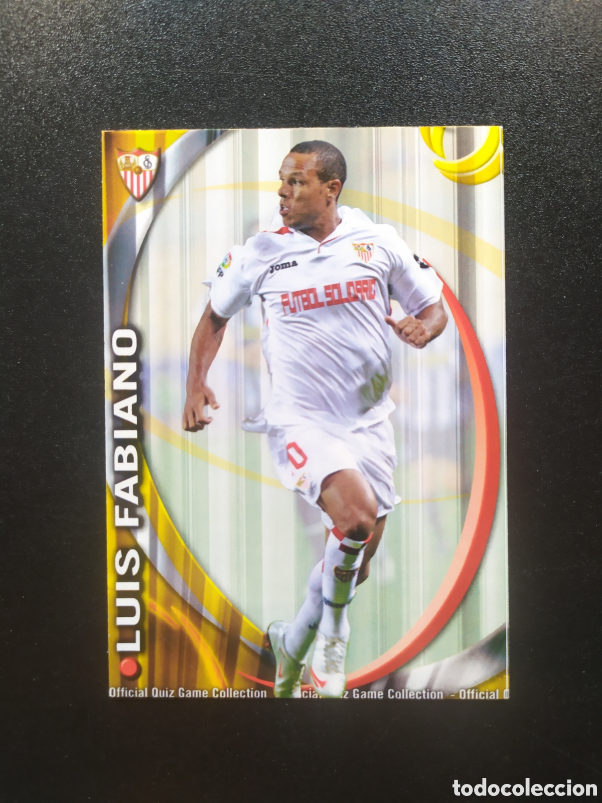 Football Stickers: Mundicromo fichas Liga 2010 2011 10 11 Luis Fabiano n&deg; 102 Sevilla