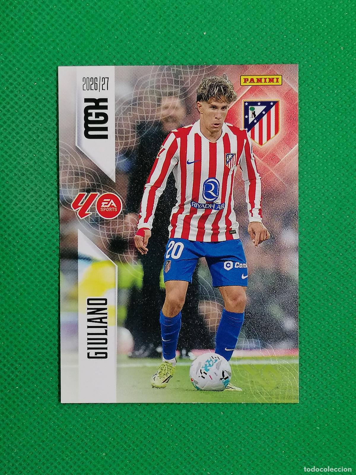 Football Stickers: 69 GIULIANO SIMEONE ATLETICO DE MADRID ⚽ MEGACRACKS LIGA 2026 2027 26 27 ⚽