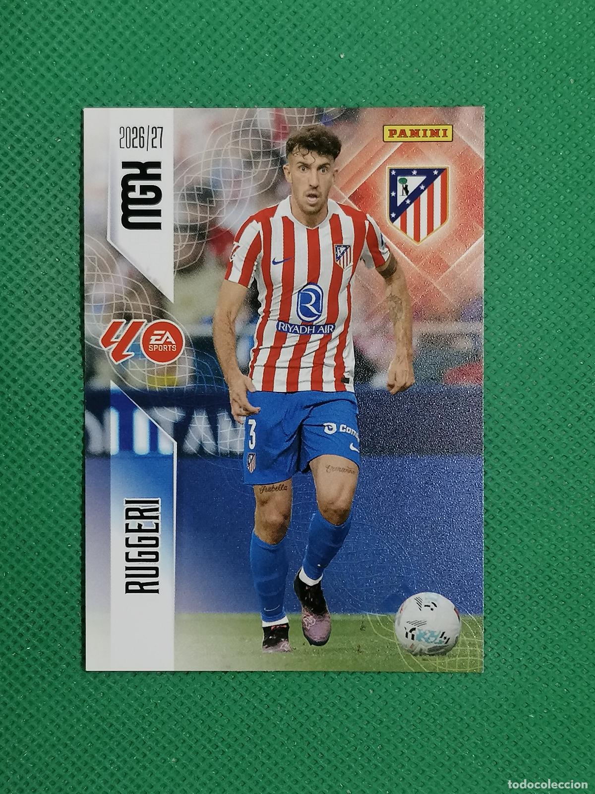 Cromos de f&uacute;tbol: 63 RUGGERI ATLETICO DE MADRID ⚽ MEGACRACKS LIGA 2026 2027 26 27 ⚽