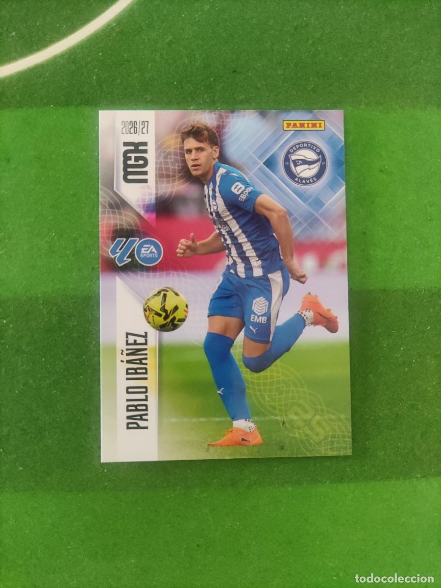 Cromos de f&uacute;tbol: 31 Pablo Ib&aacute;&ntilde;ez Alav&eacute;s Megacracks 2026/27 26/27
