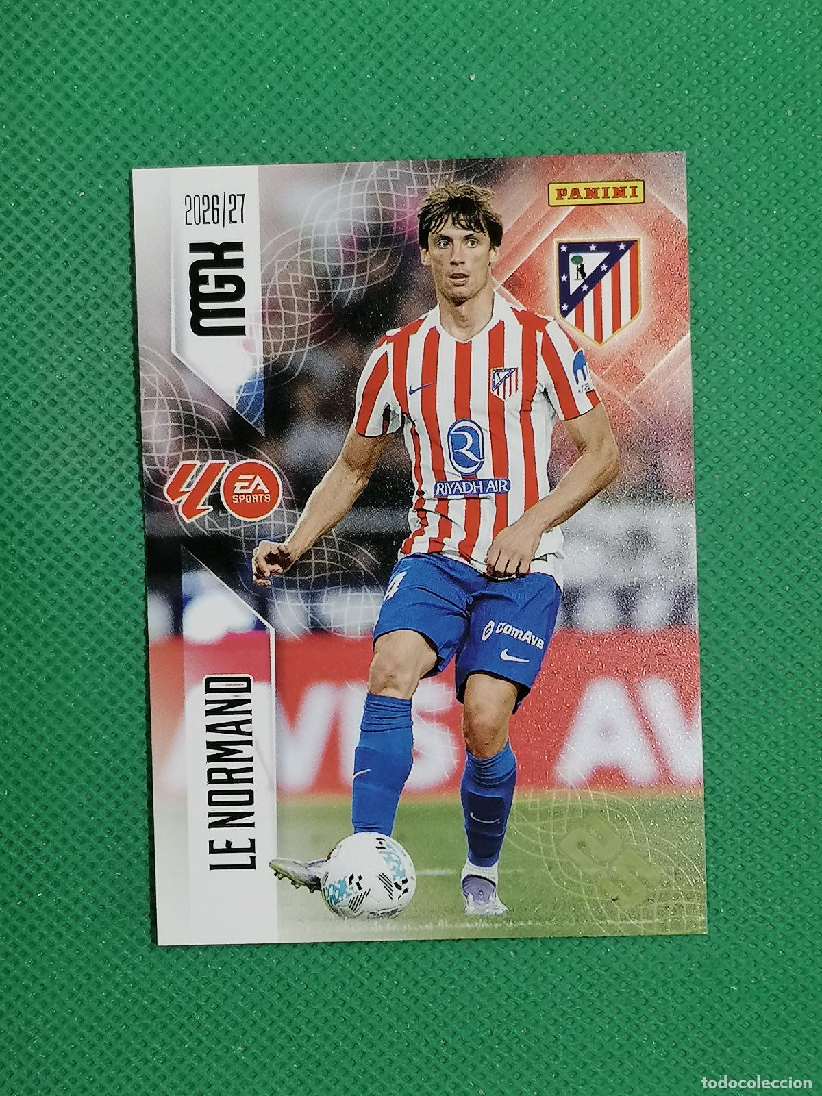 Fu&szlig;ball-Sticker: 59 LE NORMAND ATLETICO DE MADRID ⚽ MEGACRACKS LIGA 2026 2027 26 27 ⚽