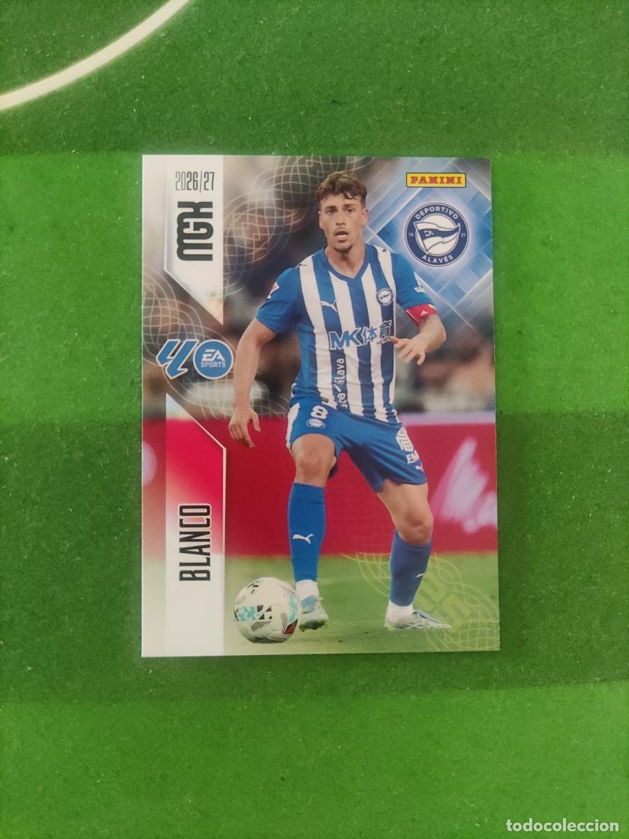 Fu&szlig;ball-Sticker: 28 Blanco Alav&eacute;s Megacracks 2026/27 26/27