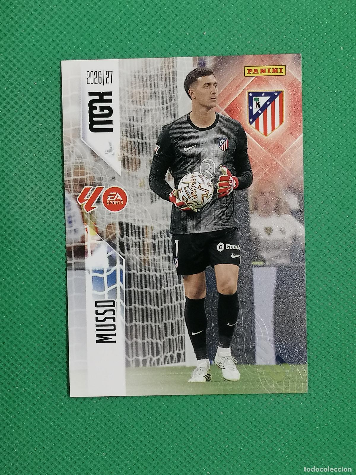 Fu&szlig;ball-Sticker: 57 MUSSO ATLETICO DE MADRID ⚽ MEGACRACKS LIGA 2026 2027 26 27 ⚽