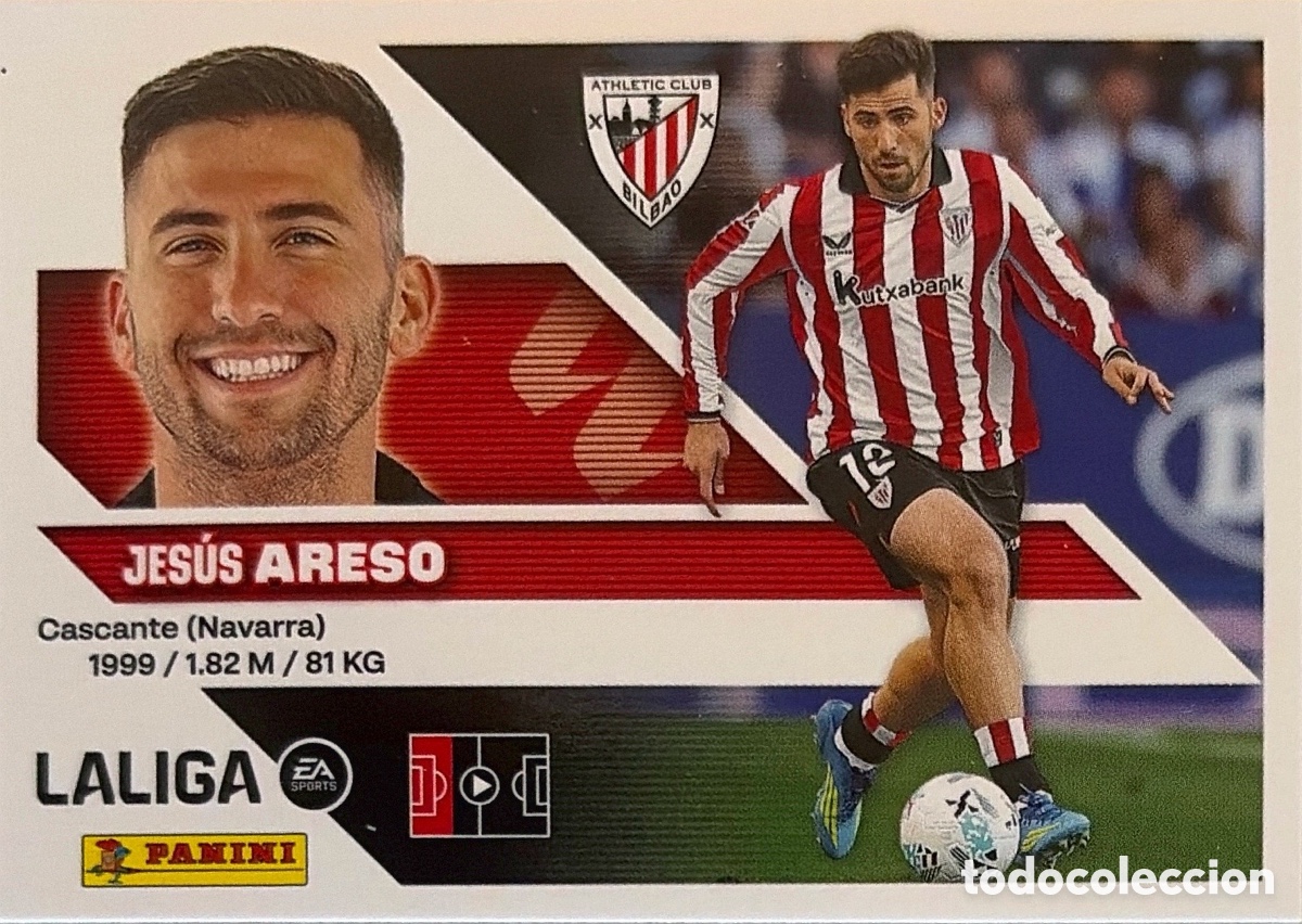 Cromos de Futebol: 5.- Areso (ATHL. BILBAO)- COLECCIONES ESTE 2026/27 (PANINI)