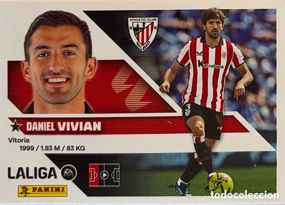 Cromos de Futebol: 7.- Vivian (ATHL. BILBAO)- COLECCIONES ESTE 2026/27 (PANINI)