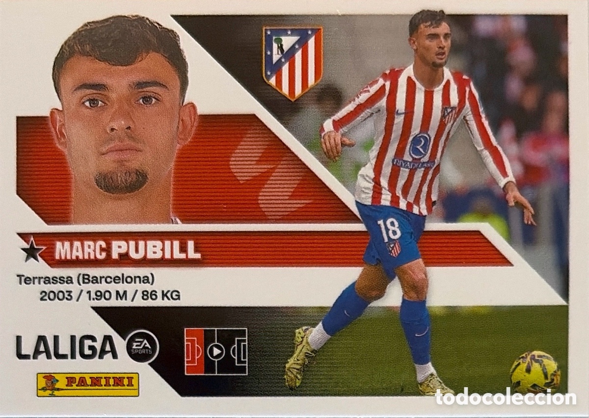 Cromos de Futebol: 7.- Pubill (AT. MADRID)- COLECCIONES ESTE 2026/27 (PANINI)