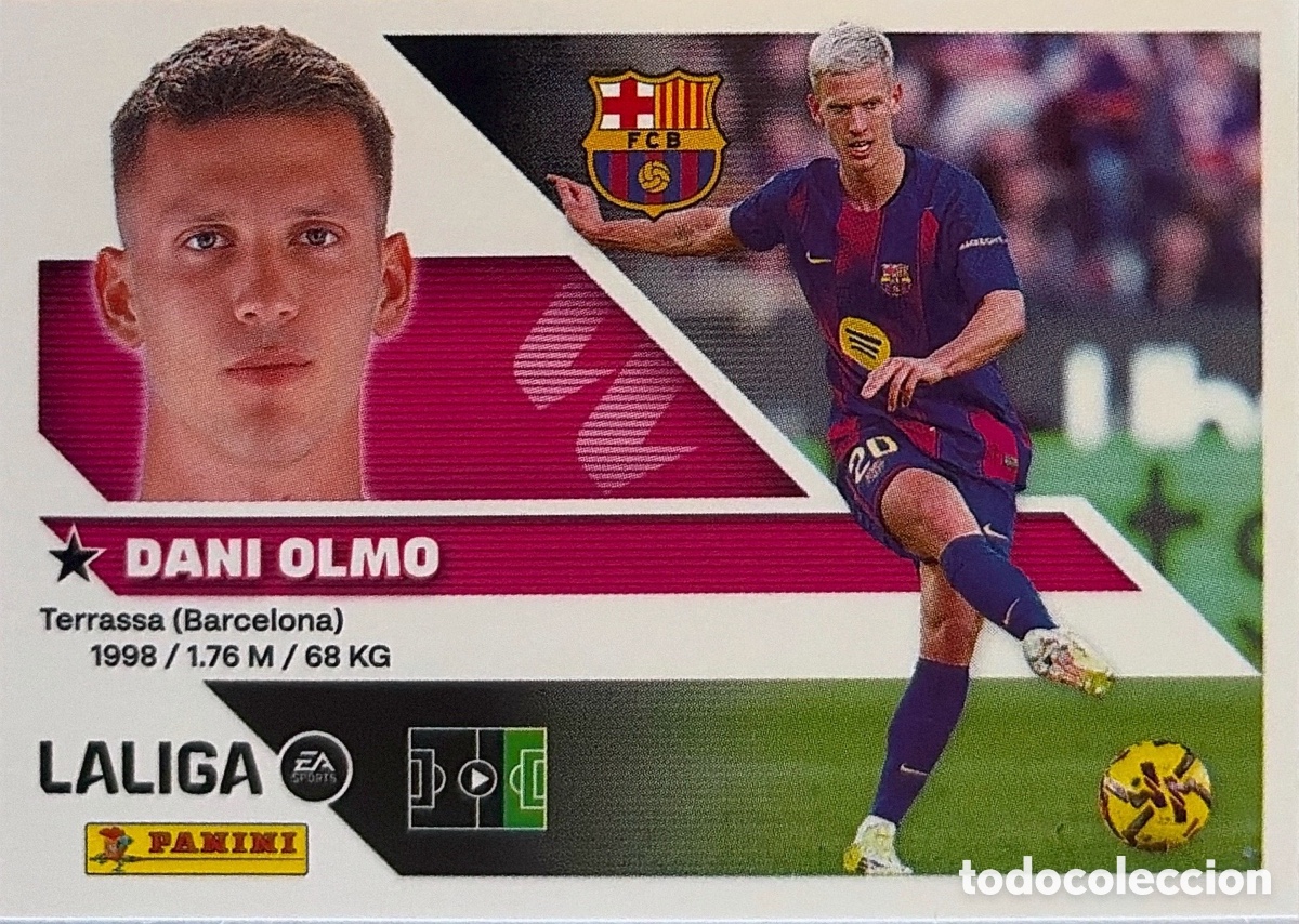 Cromos de Futebol: 17.- Dani Olmo (BARCELONA)- COLECCIONES ESTE 2026/27 (PANINI)