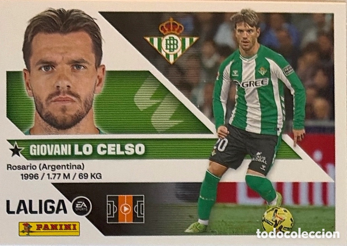 Cromos de Futebol: 14.- Lo Celso (R. BETIS) - COLECCIONES ESTE 2026/27 (PANINI)