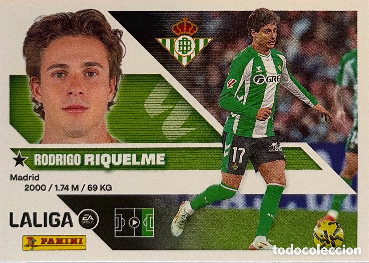 Cromos de Futebol: 17.- Riquelme (R. BETIS) - COLECCIONES ESTE 2026/27 (PANINI)