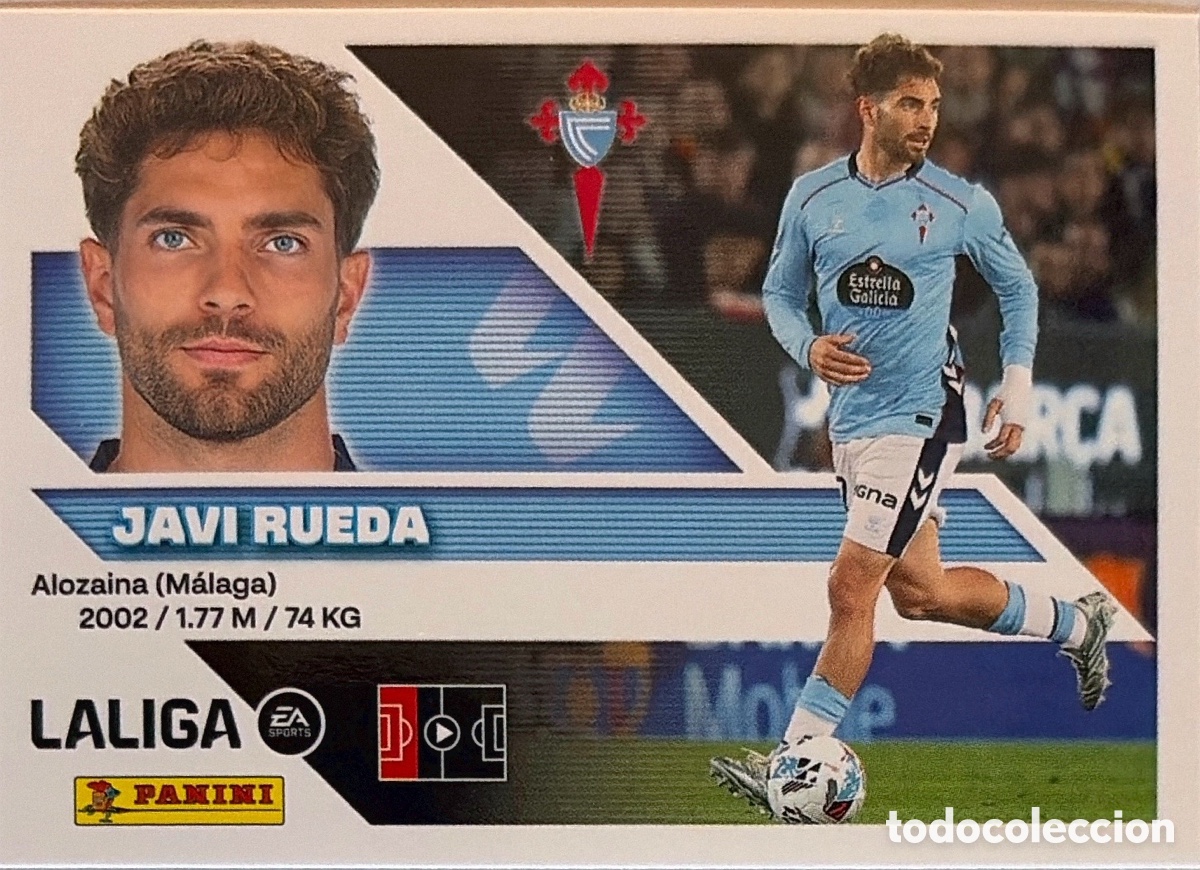 Cromos de Futebol: 6.- Javi Rueda (R. CELTA) - COLECCIONES ESTE 2026/27 (PANINI)