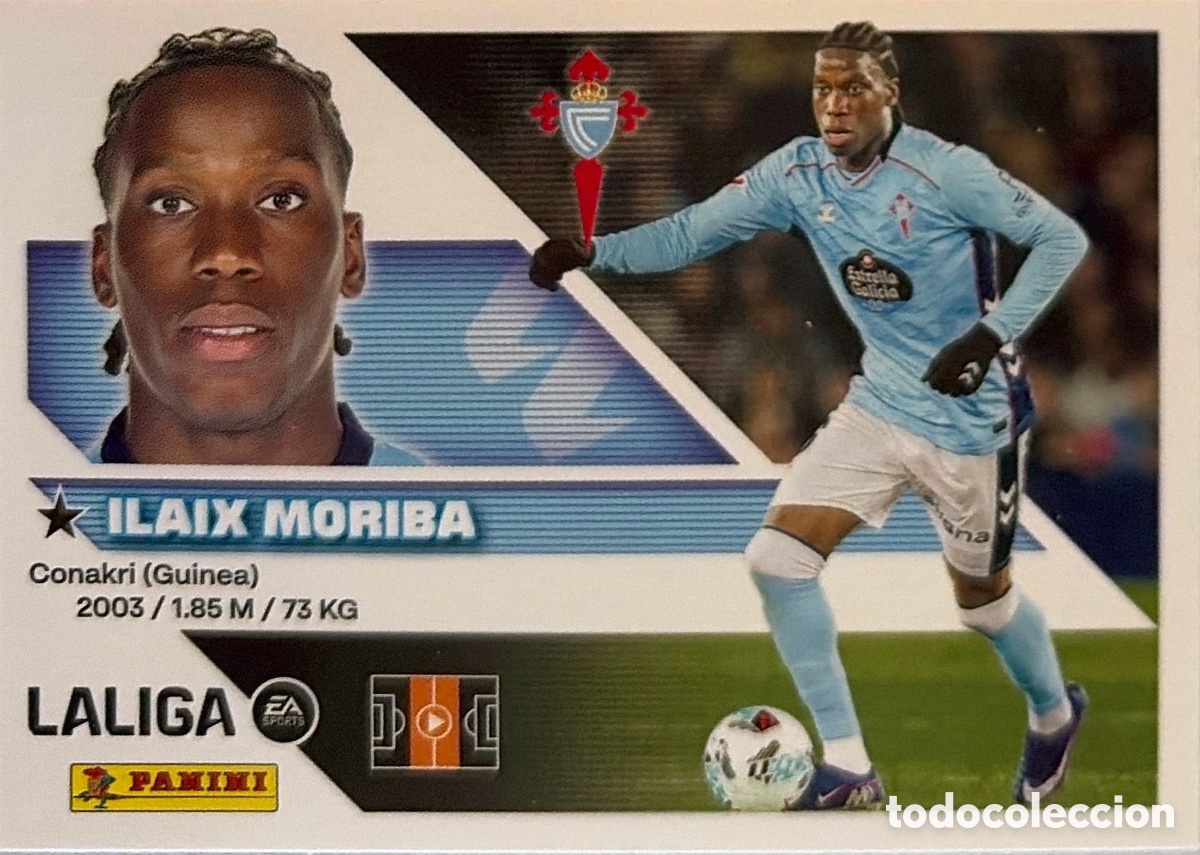 Cromos de f&uacute;tbol: 11.- Ilaix Moriba (R. CELTA) - COLECCIONES ESTE 2026/27 (PANINI)