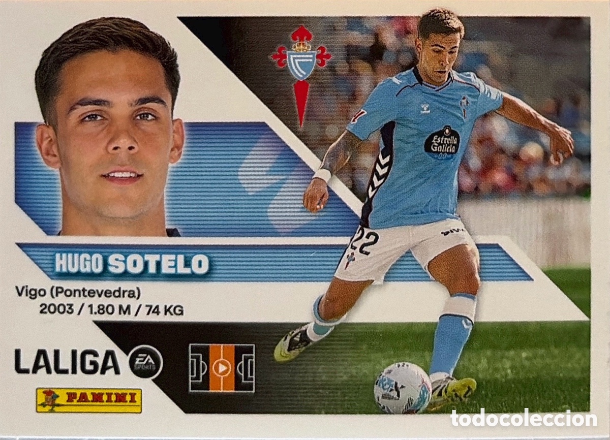 Cromos de f&uacute;tbol: 14.- Sotelo (R. CELTA) - COLECCIONES ESTE 2026/27 (PANINI)