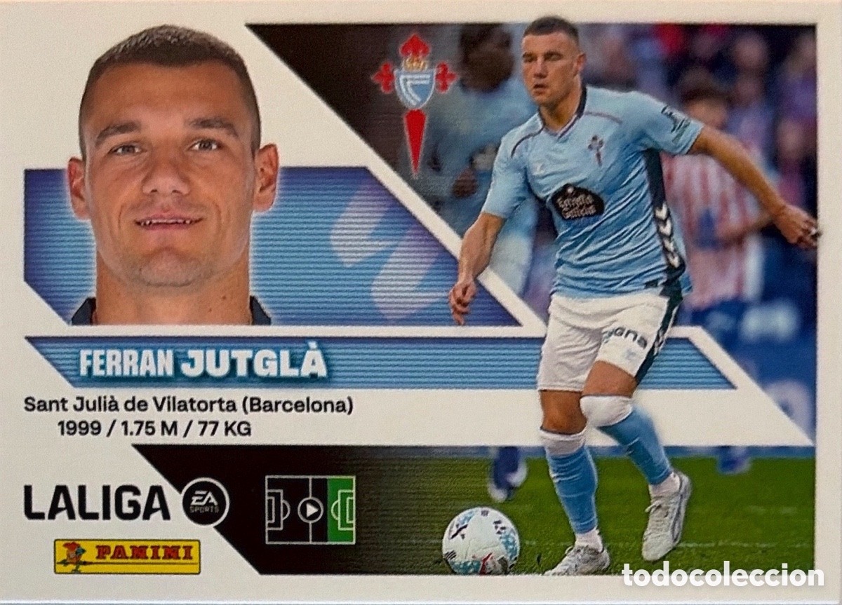 Cromos de f&uacute;tbol: 19.- Jutgl&aacute; (R. CELTA) - COLECCIONES ESTE 2026/27 (PANINI)