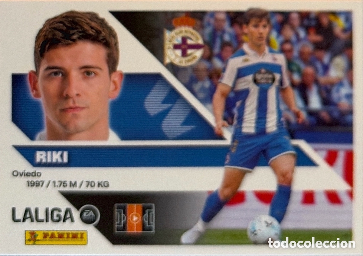 Cromos de f&uacute;tbol: 12.- Riki (DEPORTIVO CORU&Ntilde;A) - COLECCIONES ESTE 2026/27 (PANINI)